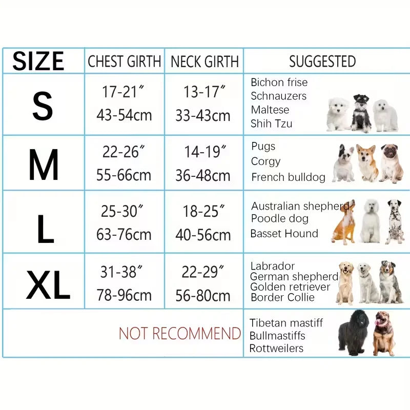Dog Harness No Pull with 2 Leash Clips, Adjustable Soft Padded, Reflective Oxford No Choke Pet Vest with Easy Control Handle