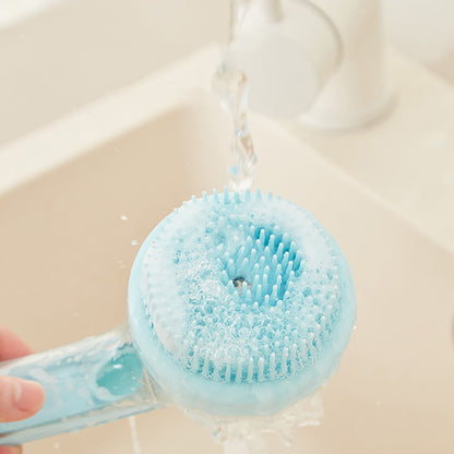 Pet Bath Brush 2025 New Dog Bath Brush Dog Scrubber for Bath Dog Wash Brush for Bathing Dog Grooming Massage Brush for Long Short Haired Dogs Cats Shower Soft Brush for Dogs Rabbit Nail Baby Soft Hair